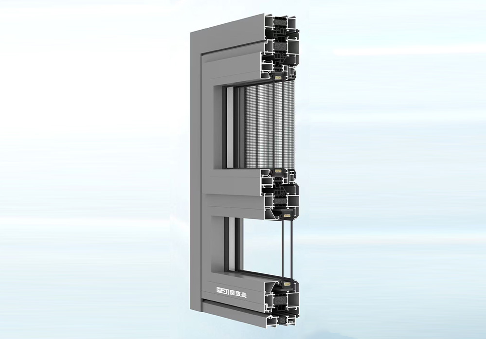 黑馬80系統(tǒng)門-低門檻(外開門 內(nèi)開窗)門中窗